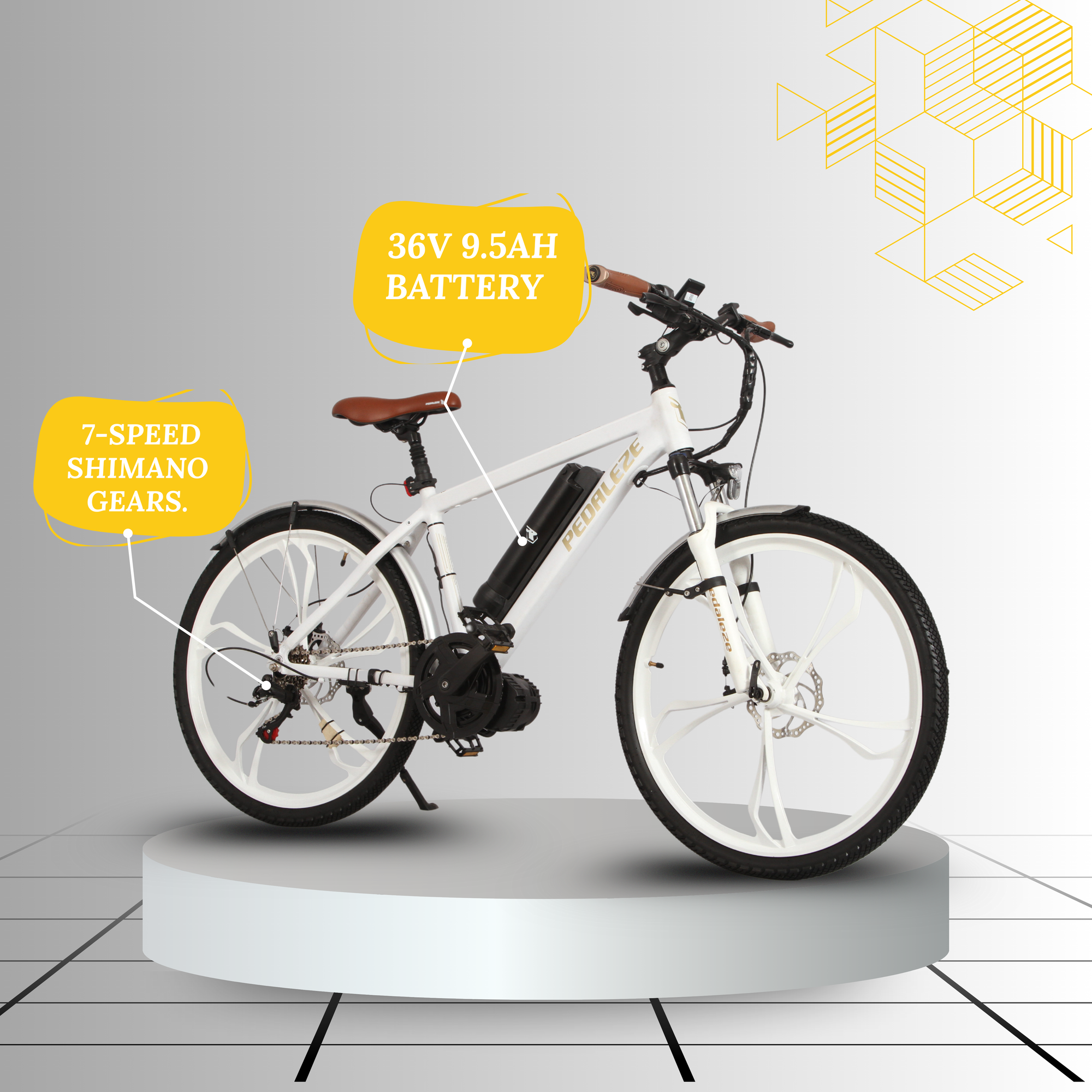 PeDaleze O2 Plus E Bicycle