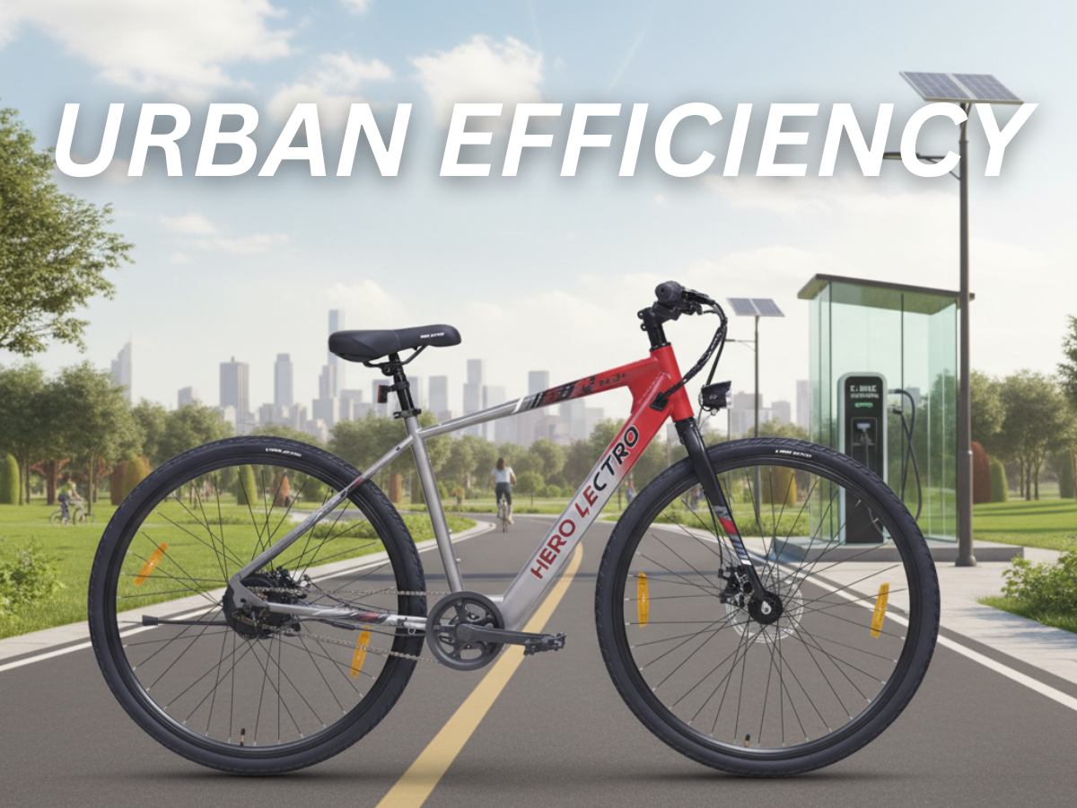 Hero 700C Lectro H3+ SS E Bicycle
