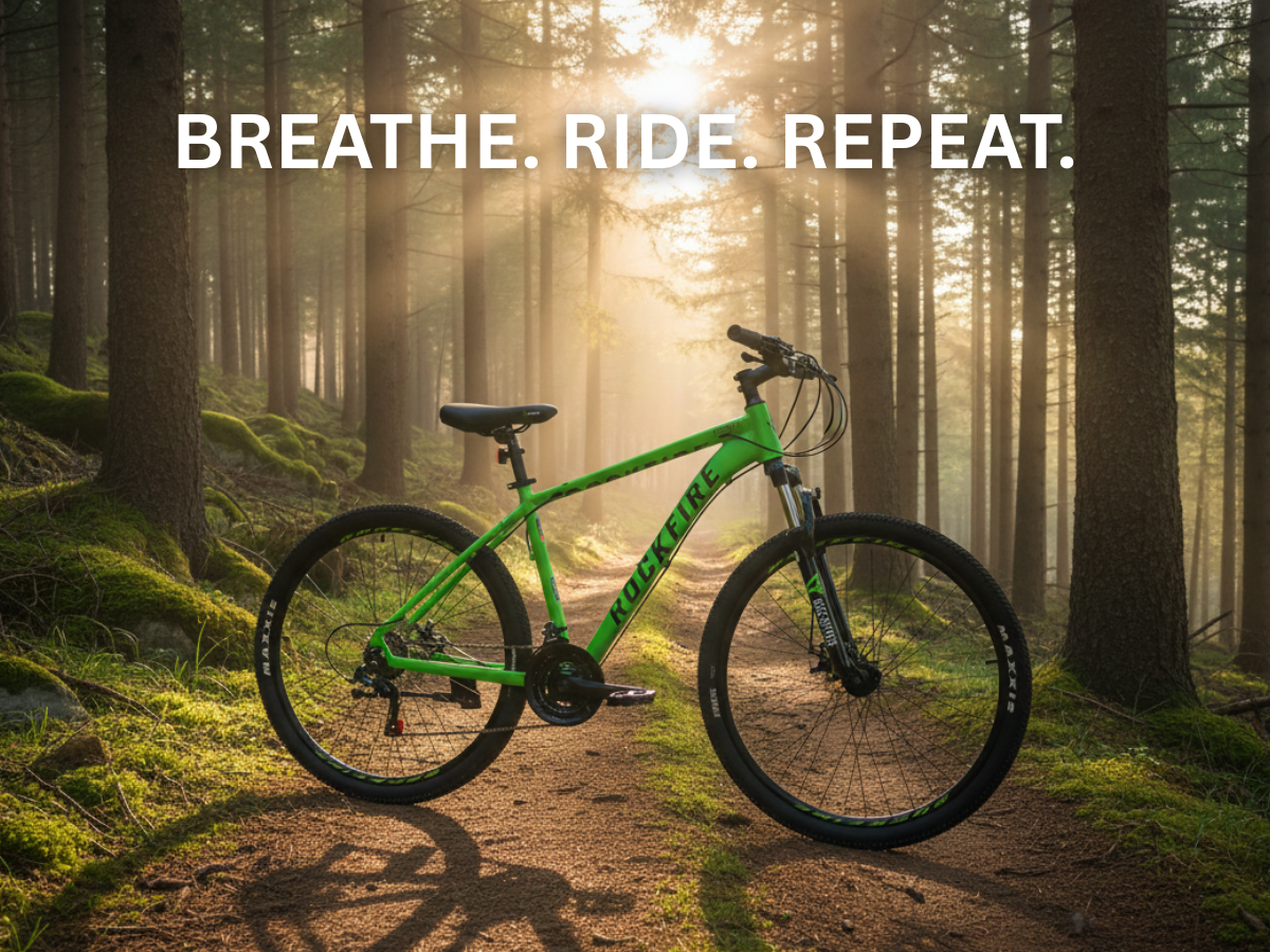 RockFire 27.5 Ascend 21-Speed FS Bicycle