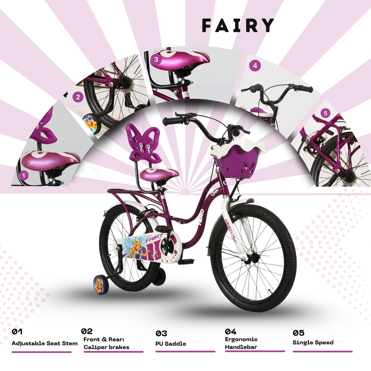 Hero 16 Fairy Bicycle