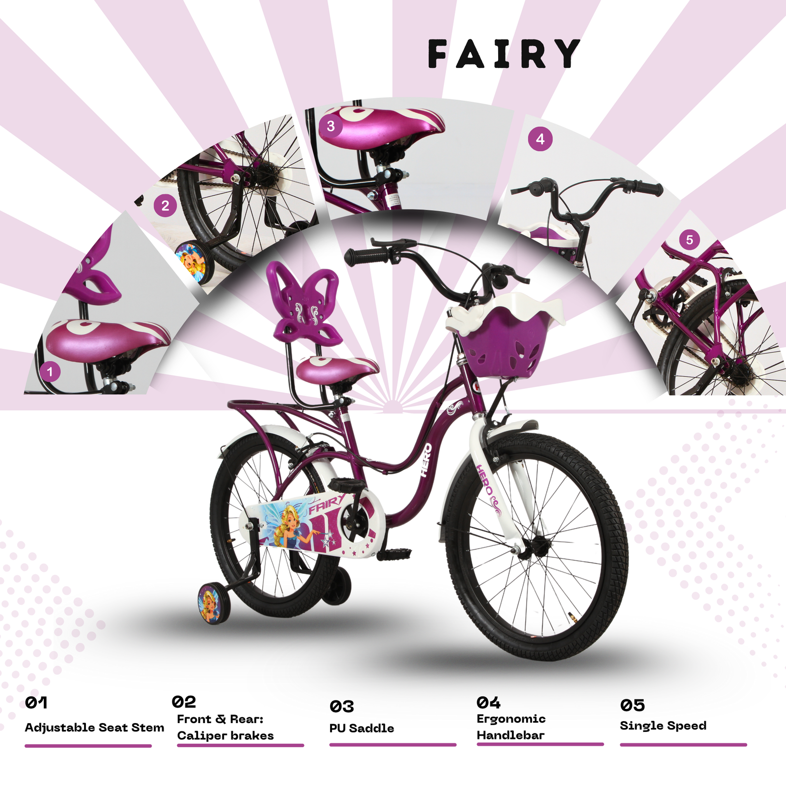 Hero 16 Fairy Bicycle