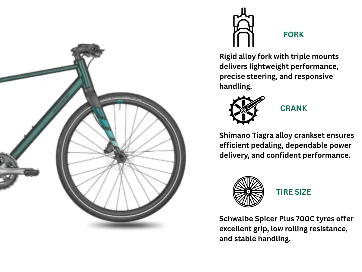 Bergamont 700C Sweep 6 Urban Commuter Bike
