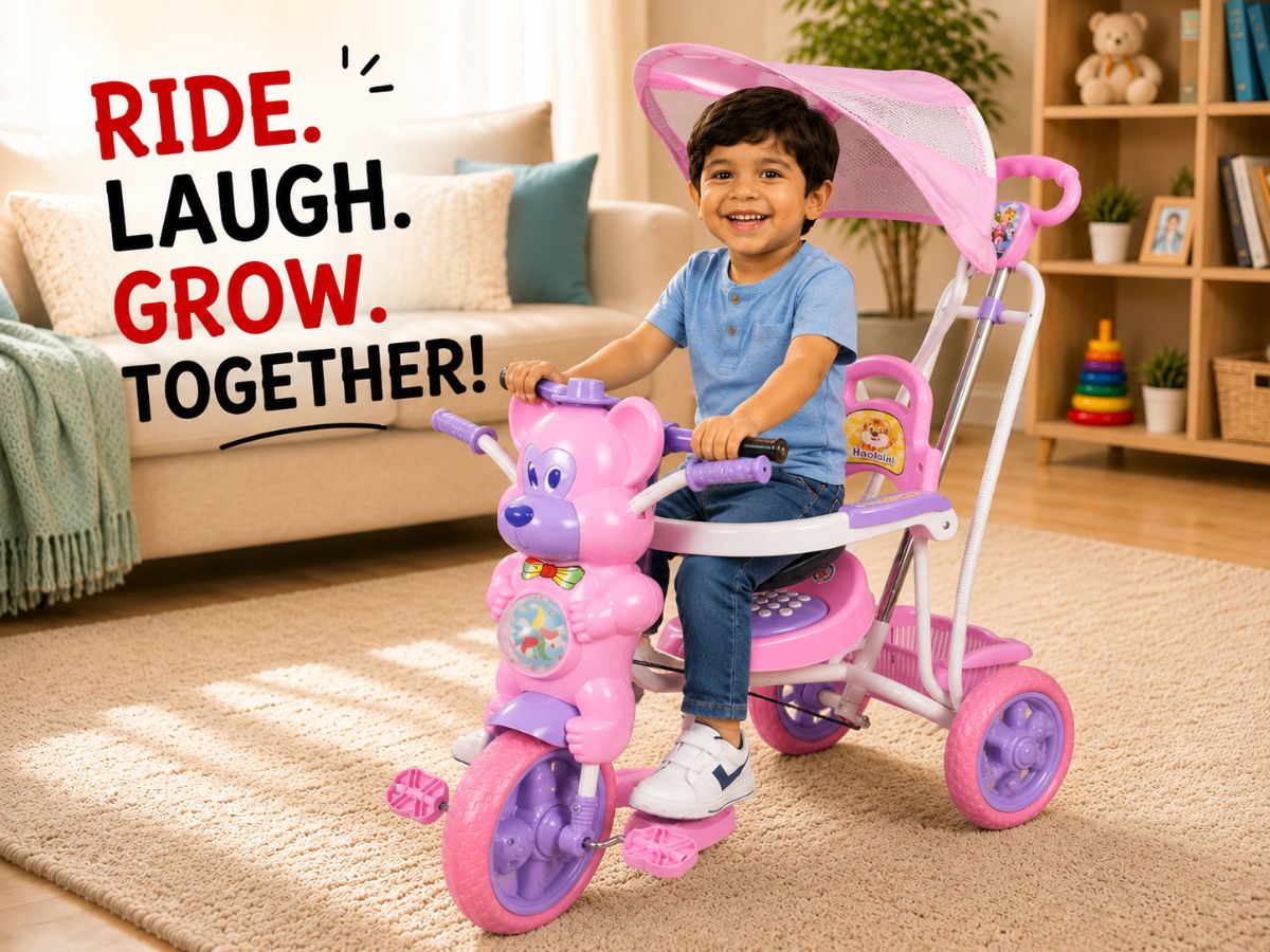 HLX NMC Baby Tricycle 8024 Rocking