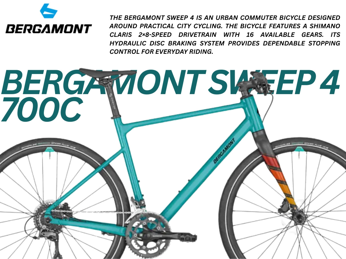 Bergamont 700C Sweep 4 Urban Commuter Bike