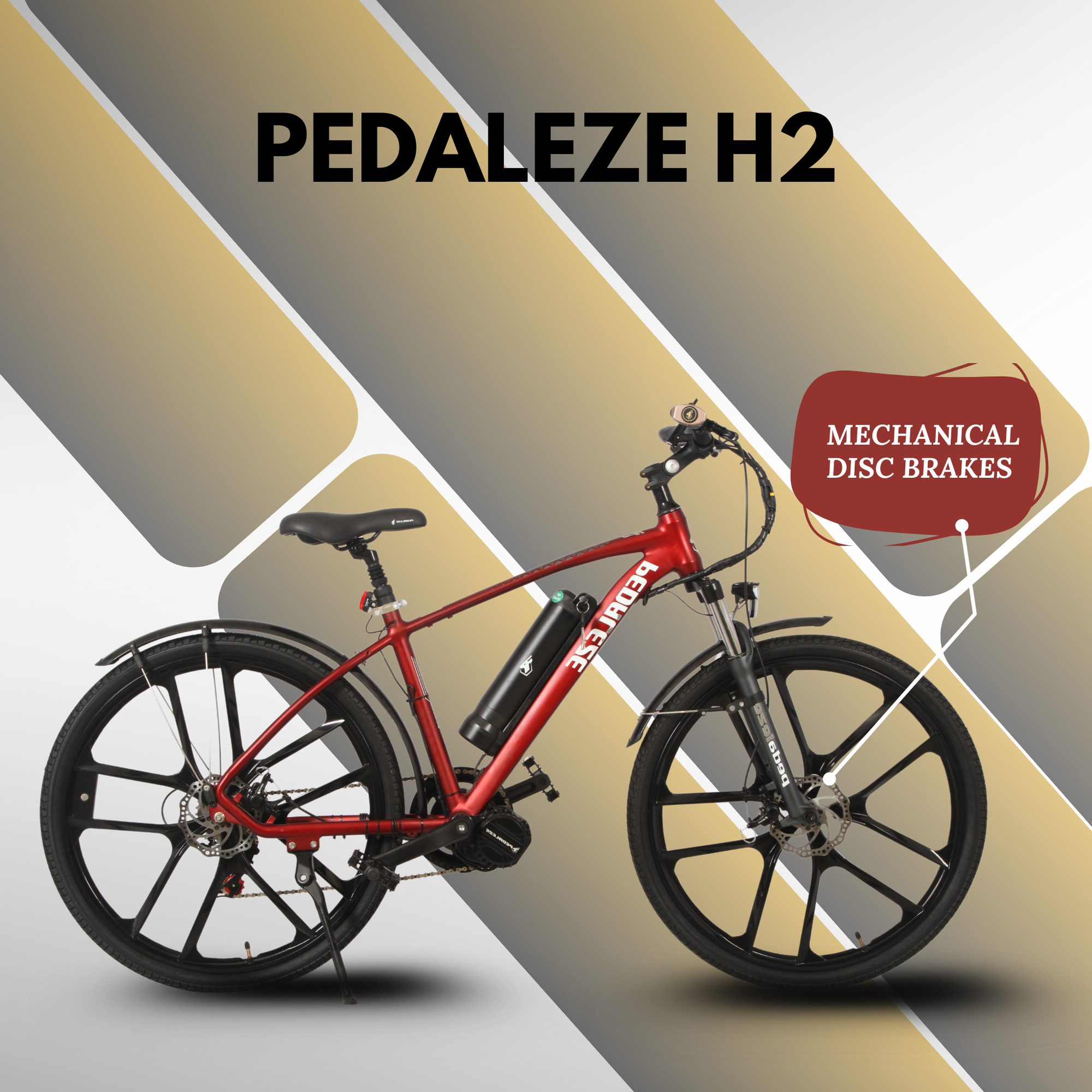 Pedaleze H2 Plus E Bicycle