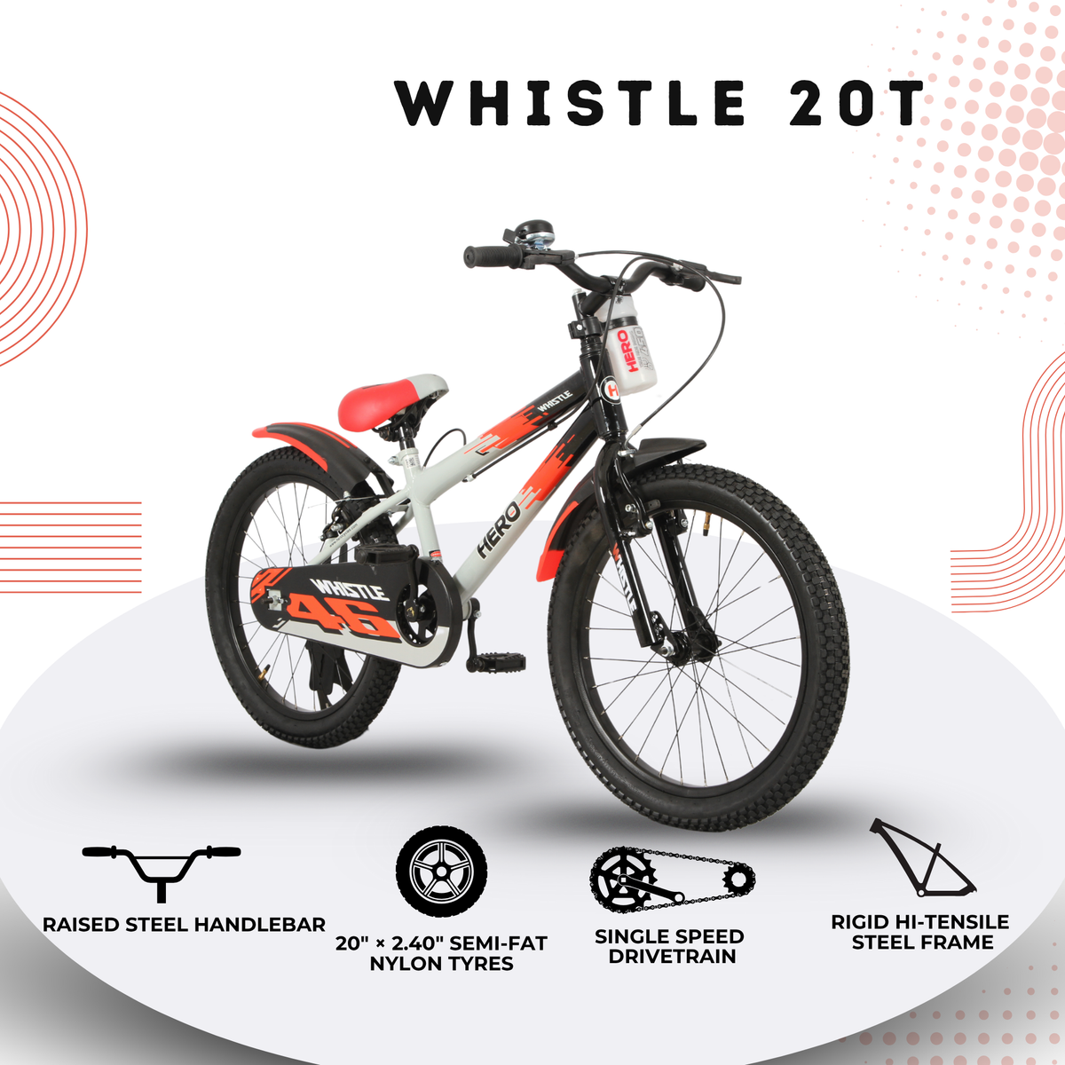 Hero 20 Whistle Bicycle
