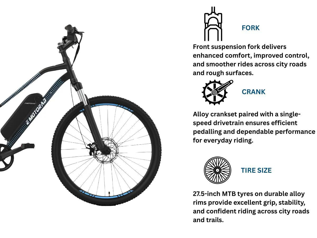 EMotorad 27.5 X2 E-Bicycle