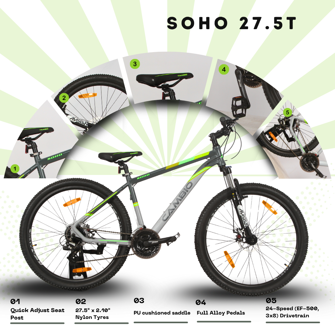 Cambio 27.5 Soho 24 Speed FS D/Disc