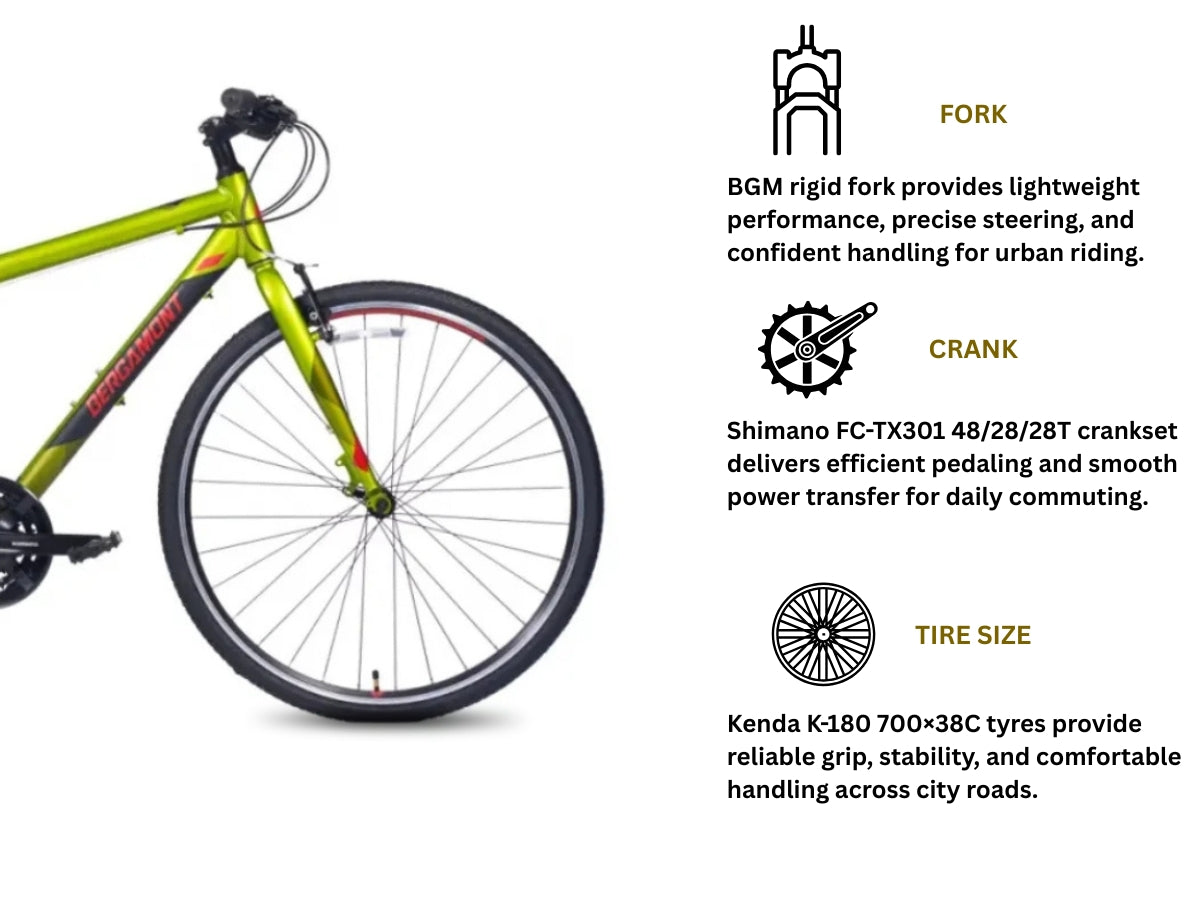 Bergamont 700C Helix 1.5I C2 Urban Commuter Bike