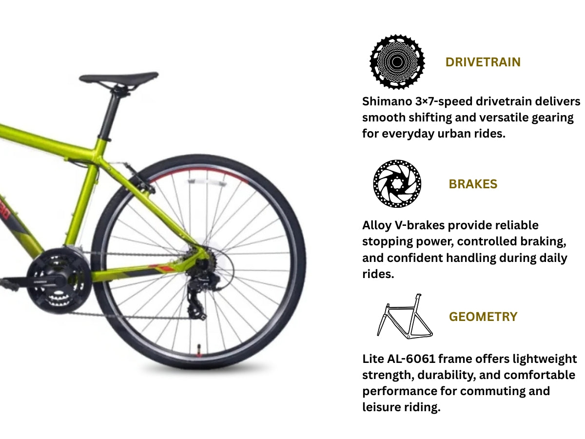 Bergamont 700C Helix 1.5I C2 Urban Commuter Bike