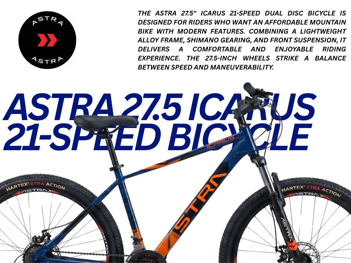 Astra 27.5 Icarus 21-Speed Bicycle