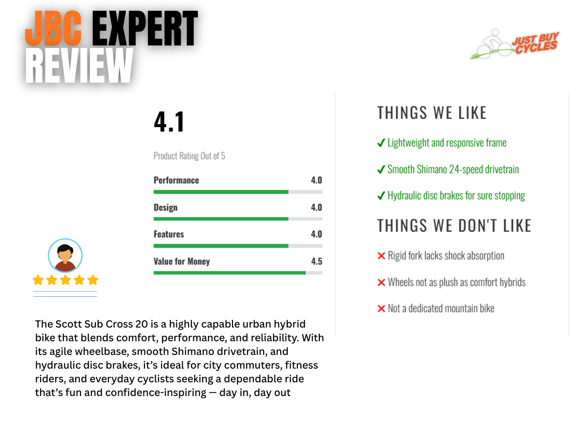 Scott Sub Cross 20 Men City/Urban/Hybrid Bike