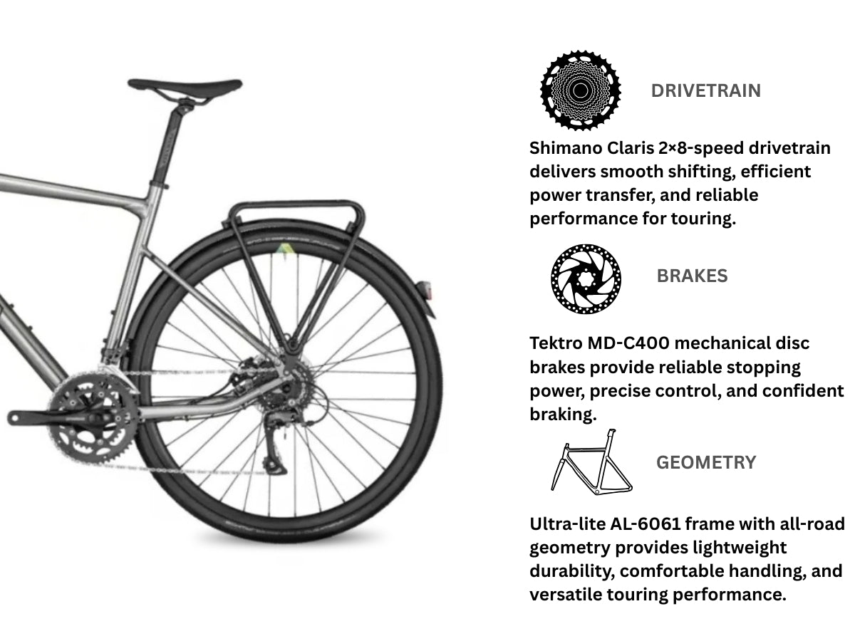 Bergamont 700C Grandurance Rd 3 Touring Bike