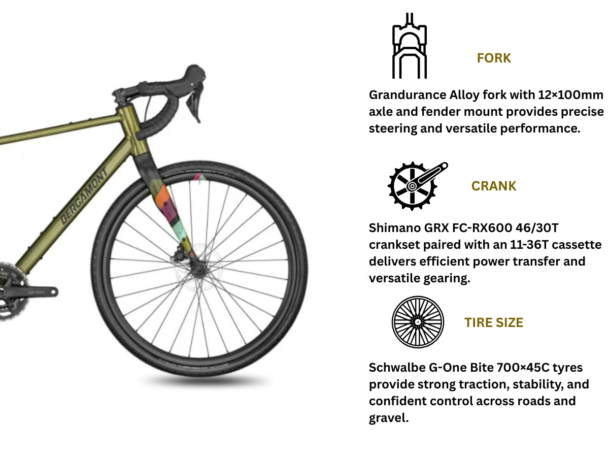 Bergamont 700C Grandurance 6 Performance Bike