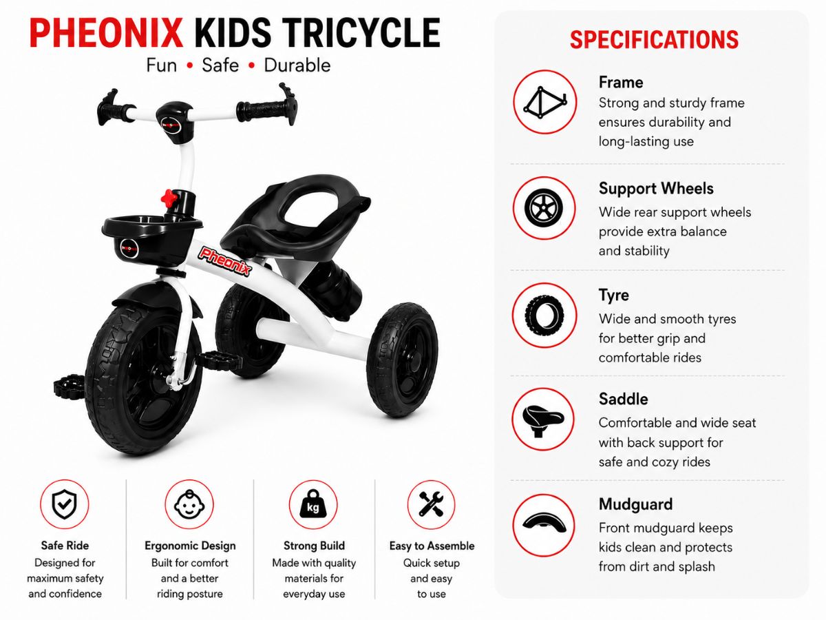 Toyzone Phoenix Tricycle