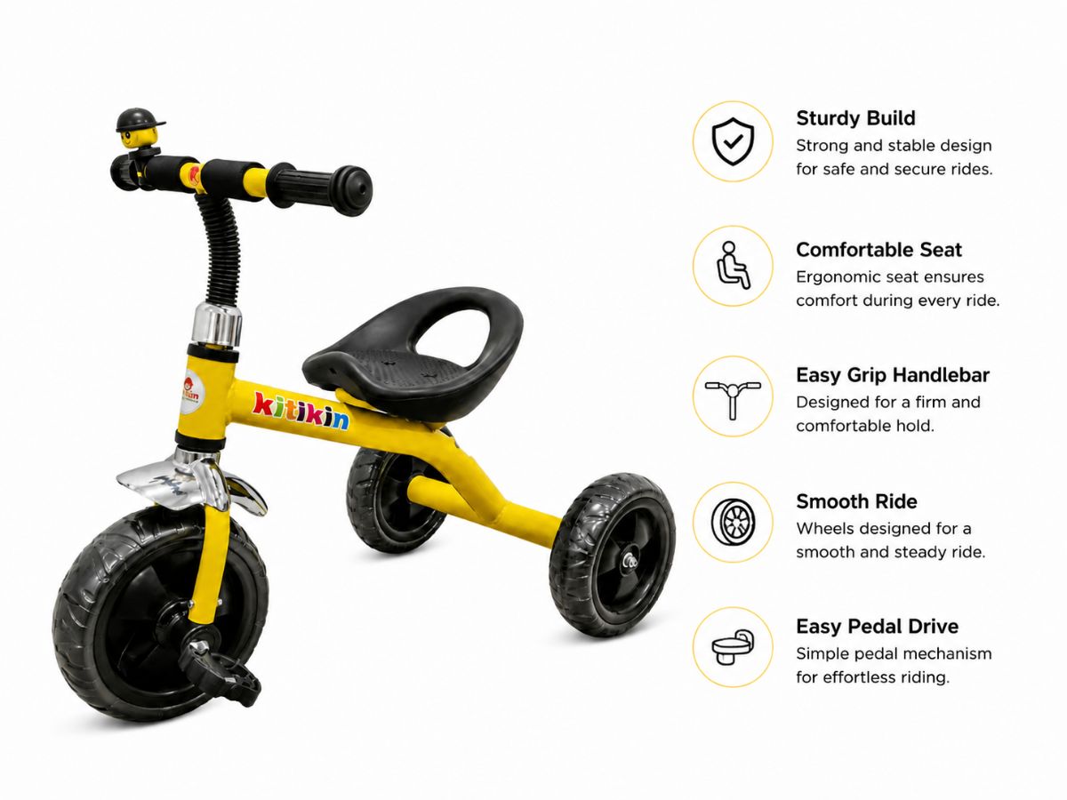 Baby Cute Kitikin Tricycle