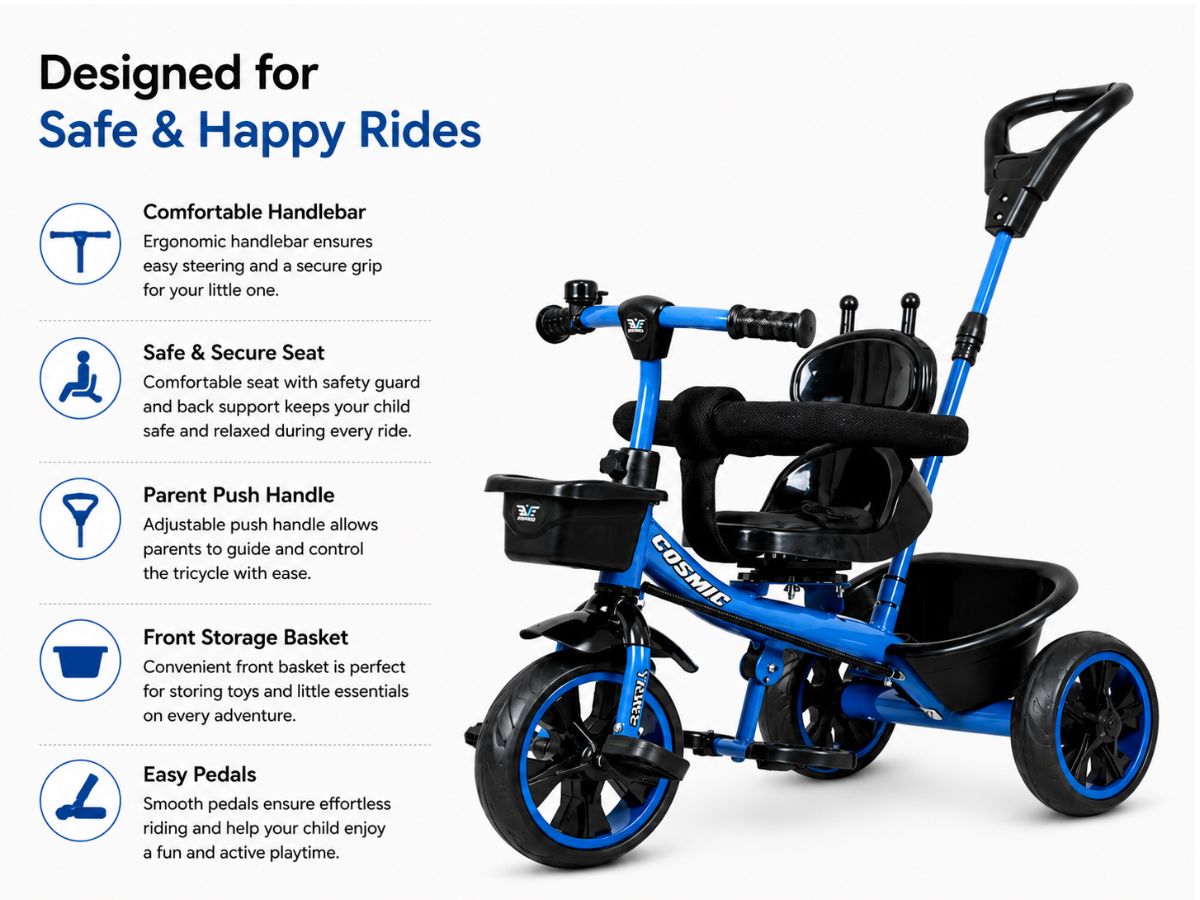 Cosmic Trike PC Plus Navigator Tricycle