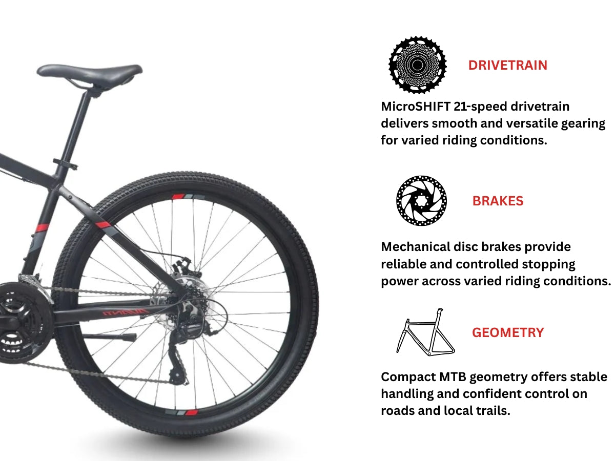Avanti Black Thunder 1 Bicycle