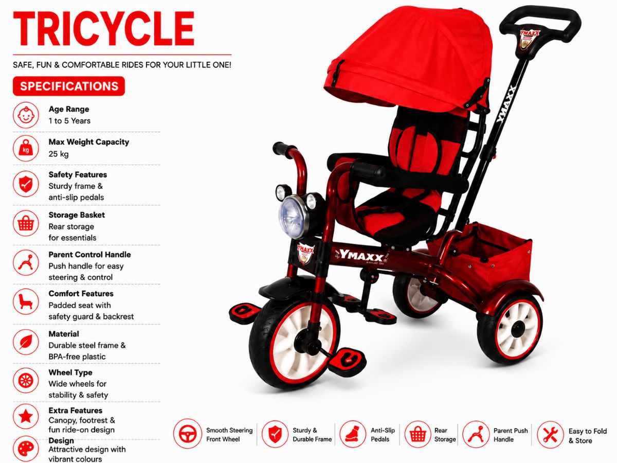Baby Cute V-Maxx Tricycle