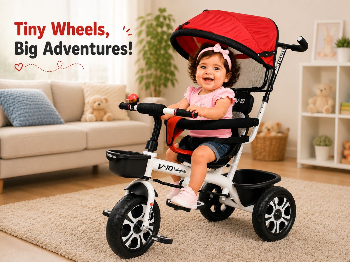 Baby Cute V10 DX Navigator Tricycle