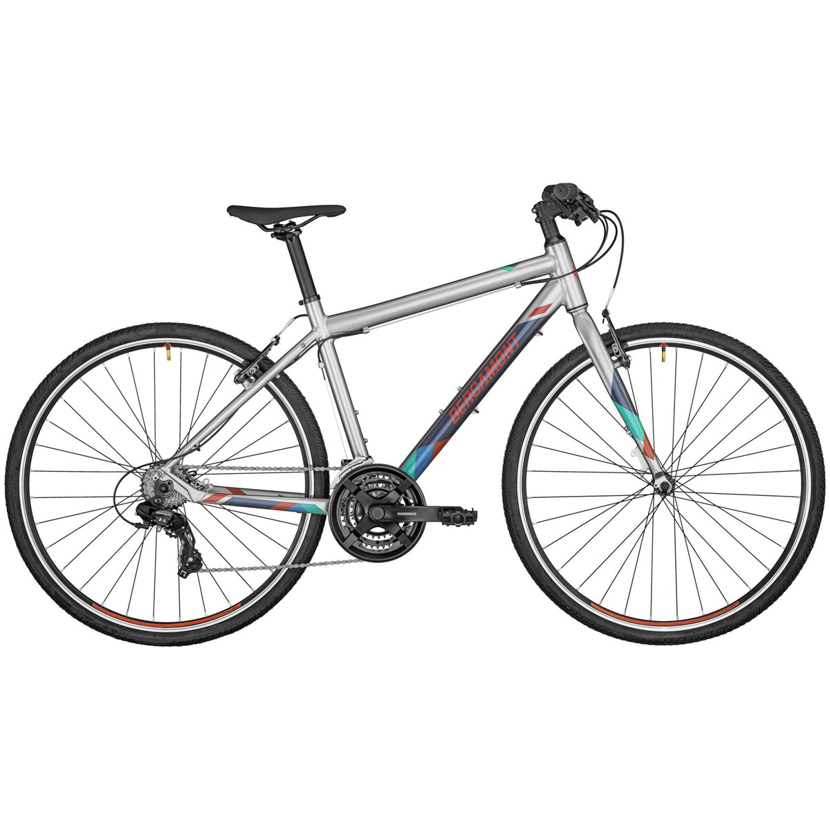 Bergamont 700C Helix 1.5I Bicycle Silver