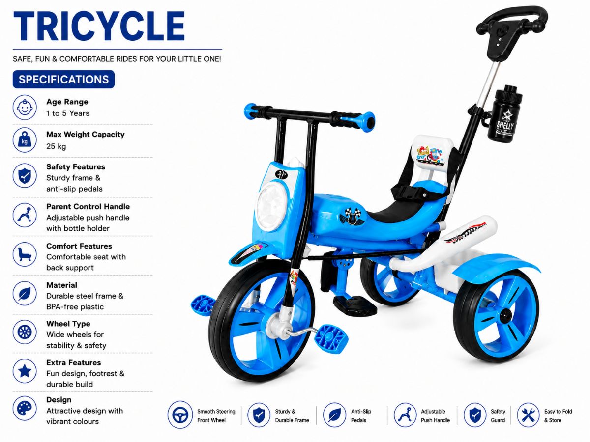 Dhanoa Super Plus Tricycle