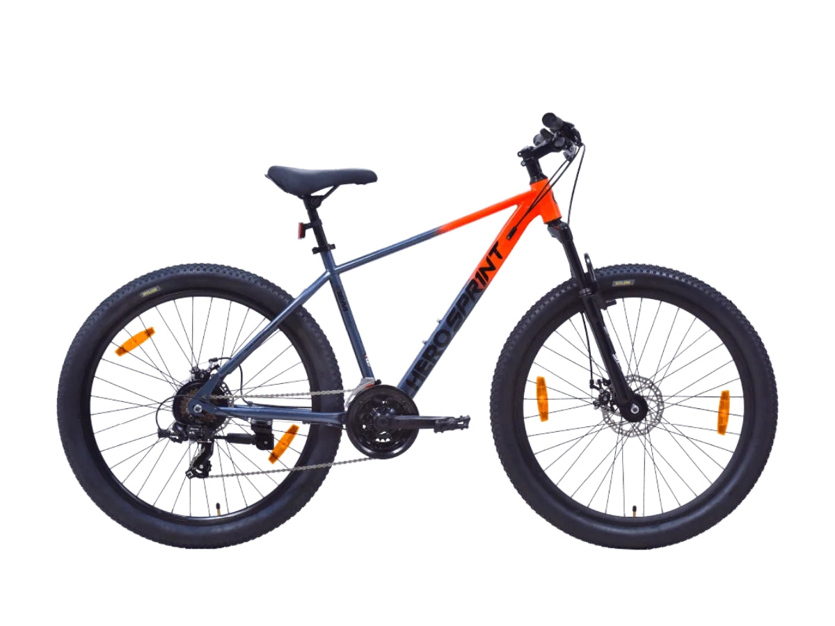 Hero 27.5 Sprint Flanker 21-Speed D/Disc Bicycle