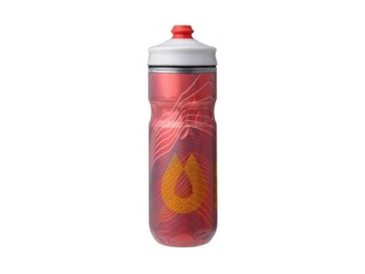 Hydrapak Polar Surge Insulated Ascent Bottle-Red (700ml)