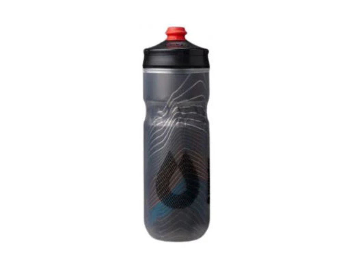 Hydrapak Polar Surge Insulated Ascent Bottle-Black (700ml)