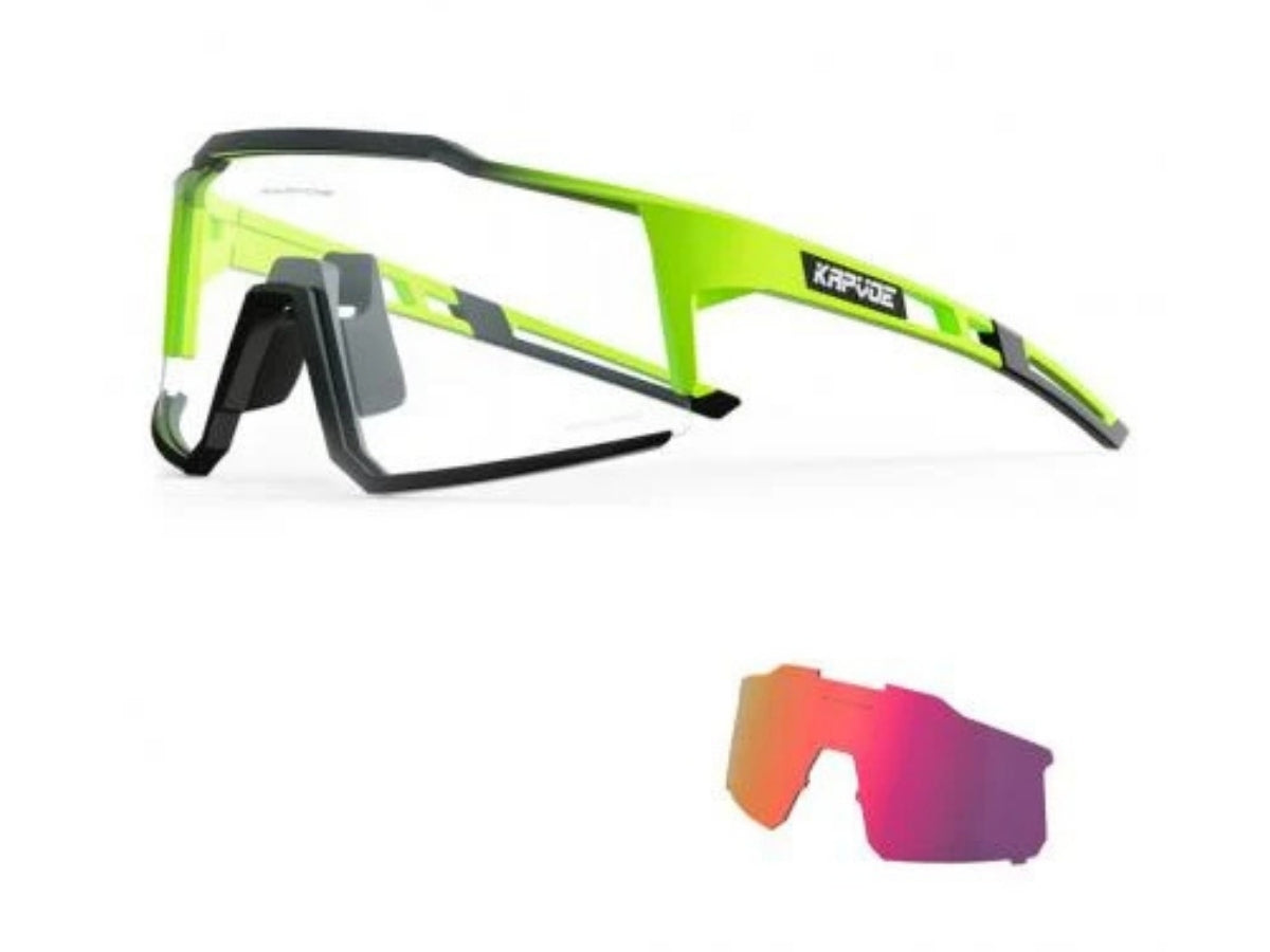 Kapvoe Ke9022 Photochromic Sunglasses-Green