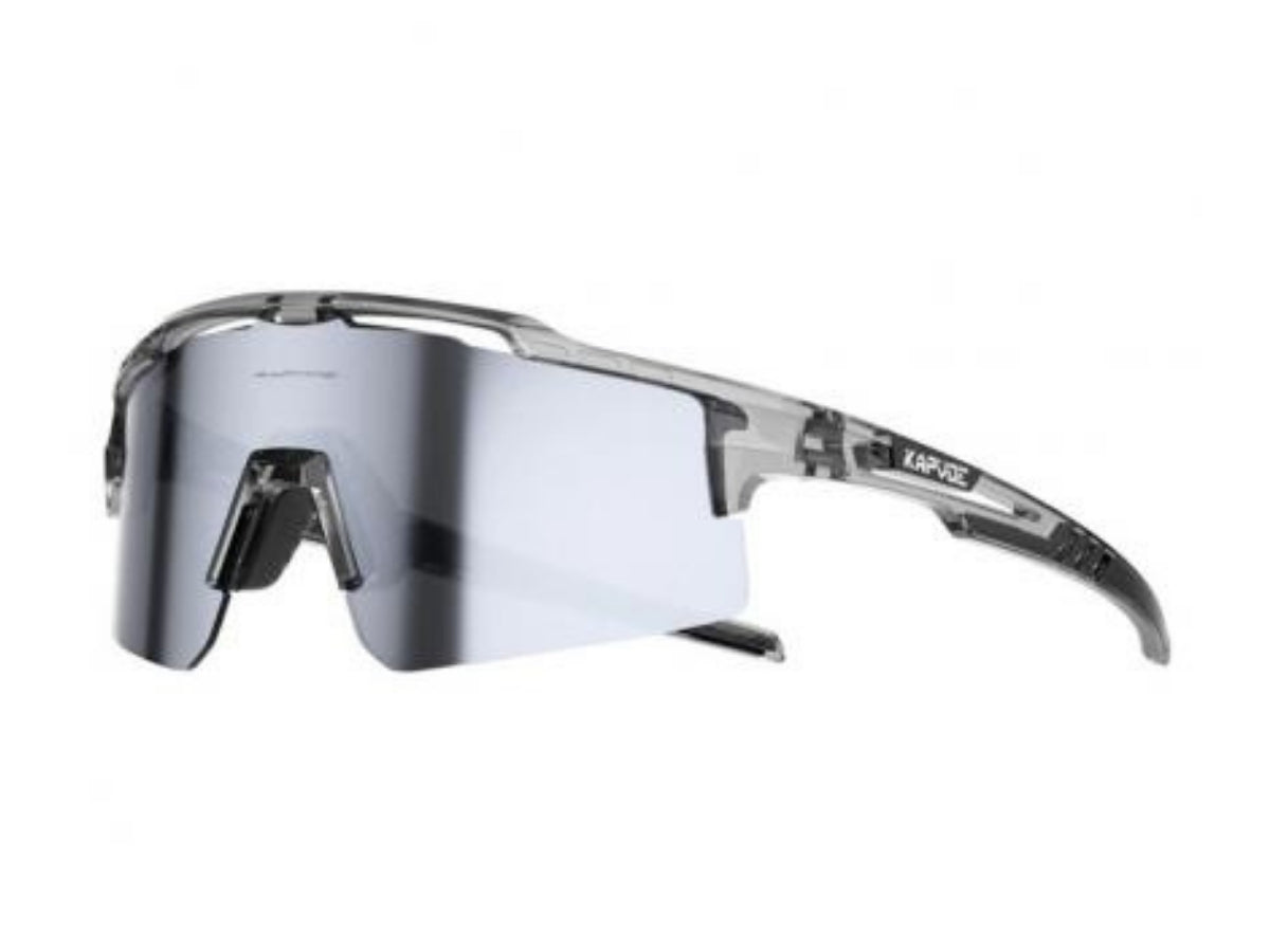 Kapvoe X75 Half Frame Sunglasses-Black