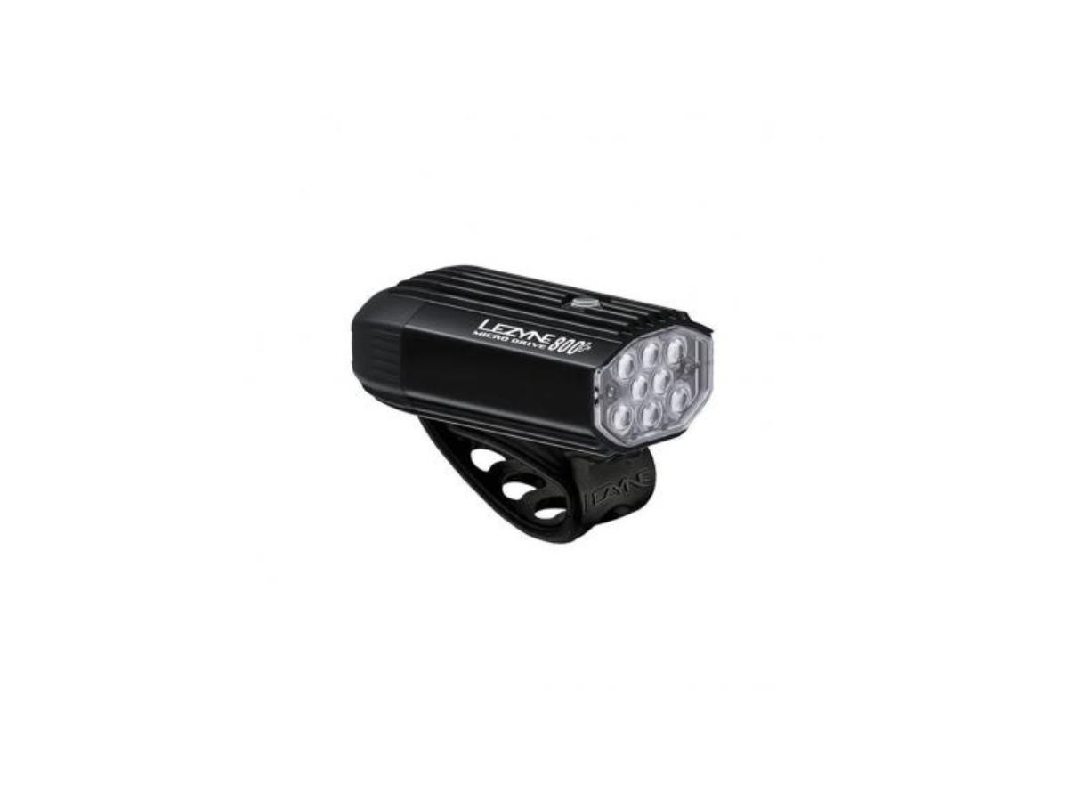Lezyne Micro Drive 800+ Front Light-Satin Black (800 Lumens)
