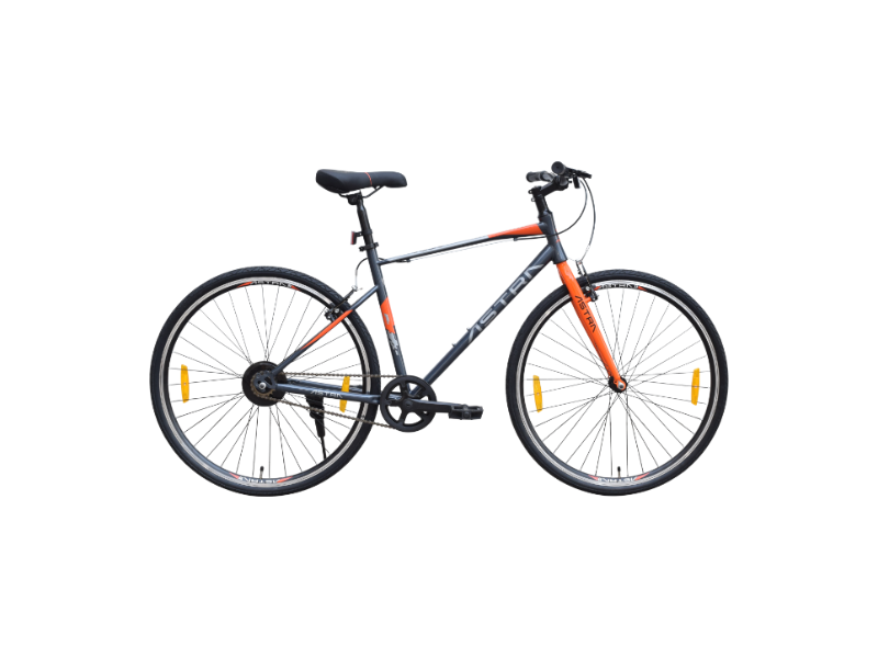 Astra 700 Nemesis SS Disc Bicycle Grey/Orange