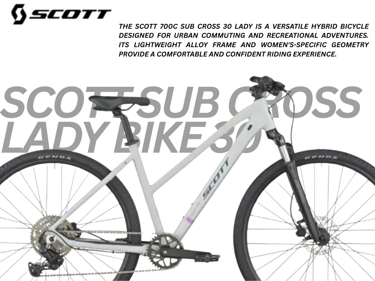 Scott 700C Sub Cross 30 Lady City/Urban/Hybrid Bike