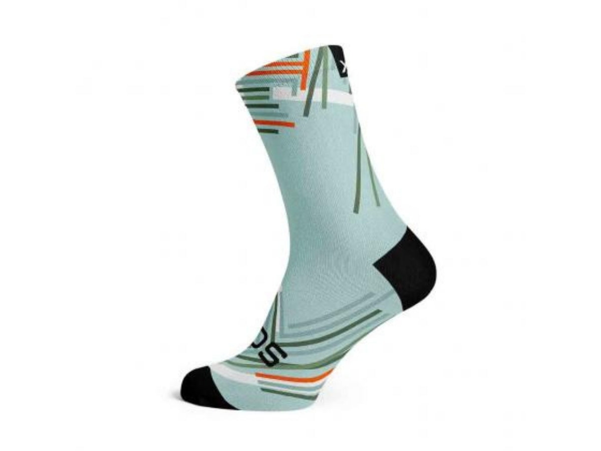 Sox Performance Sky Crew Socks Size-L