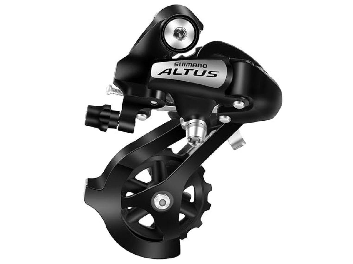 SHIMANO REAR DERAILLEUR, RD-M310-L, ALTUS 7/8-SPEED D AT BLACK,