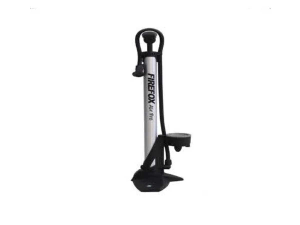FIREFOX BICYCLE FLOOR PUMP (ALLOY) WITH GUAGE - 260 PSI(18%)