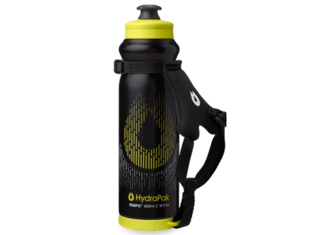 Hydrapak Tempo Pro Running Water Bottle-Black (525ml)