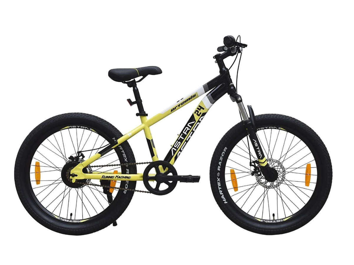 Astra 29 Artemis 21 Speed D/Disc Bicycle Yellow/Black