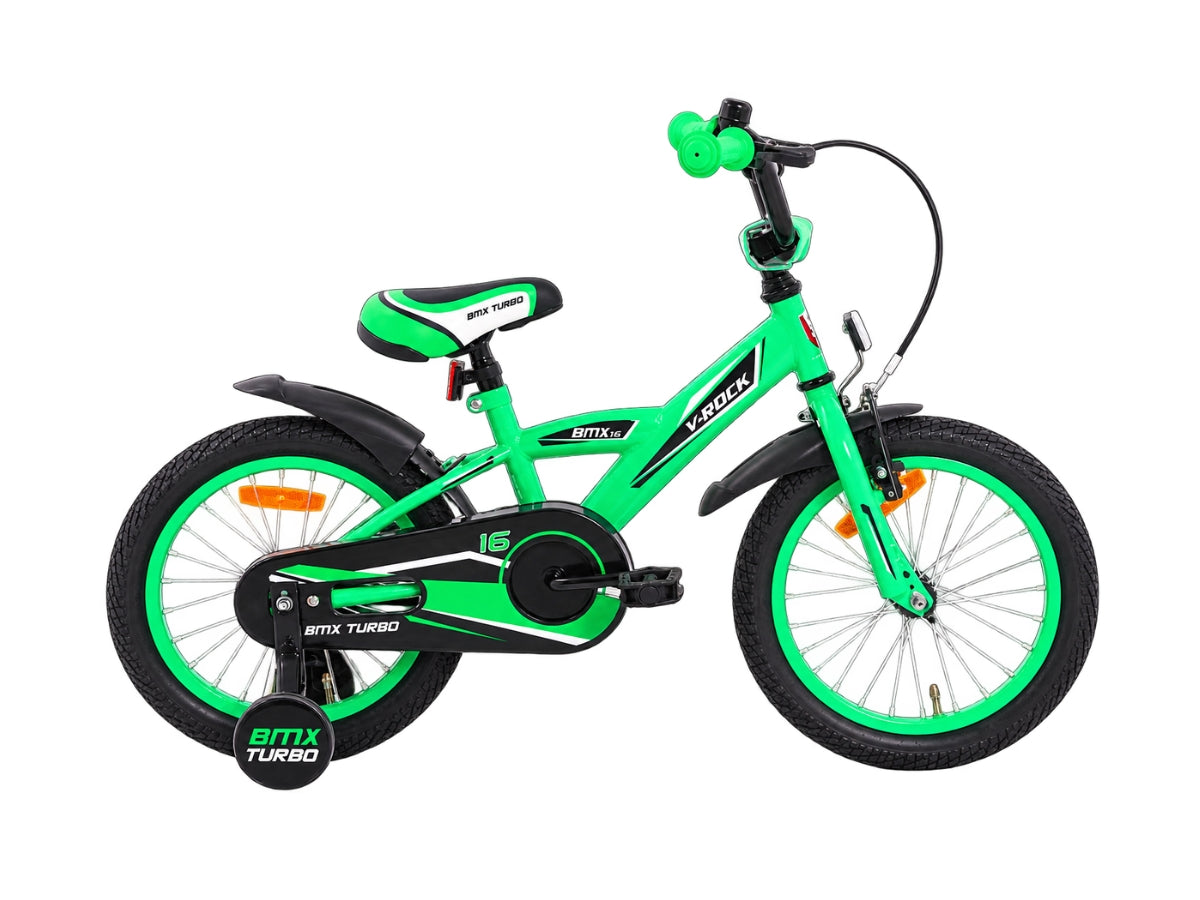 Kross V Rock 16 BMX Turbo Green Kids Bicycle