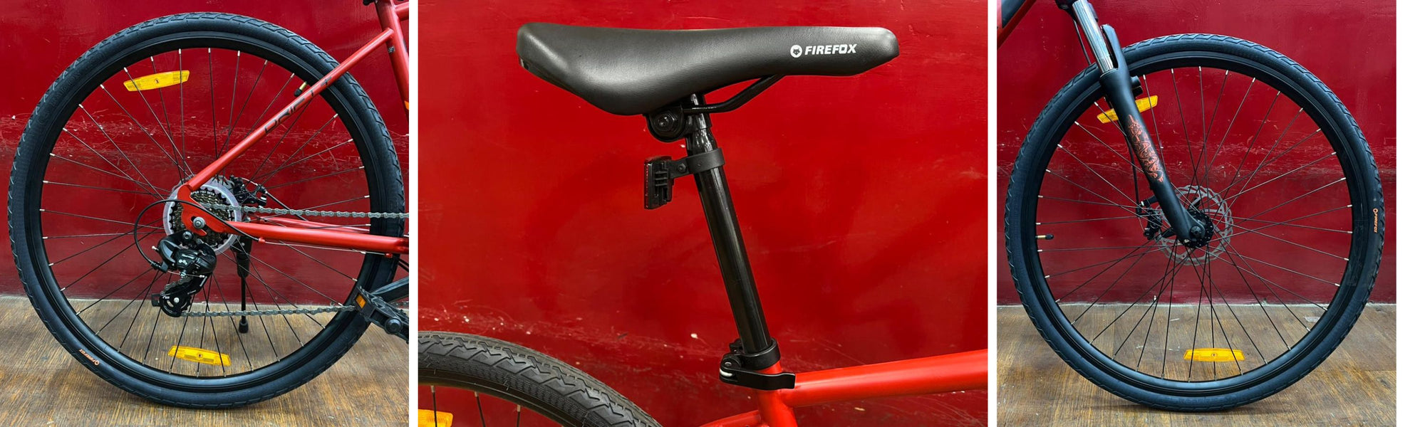 Firefox 700C Drift Plus FS 21 SPD D/Disc Bicycle - Text Review