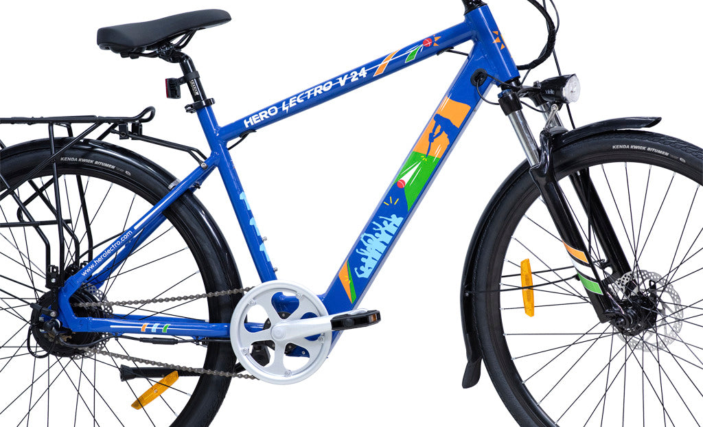 HERO 700C LECTRO V24 SS D/DISC E-BICYCLE