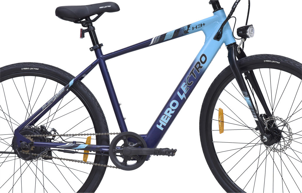 Hero 700C Lectro H3 PLUS Single Speed E -Bicycle
