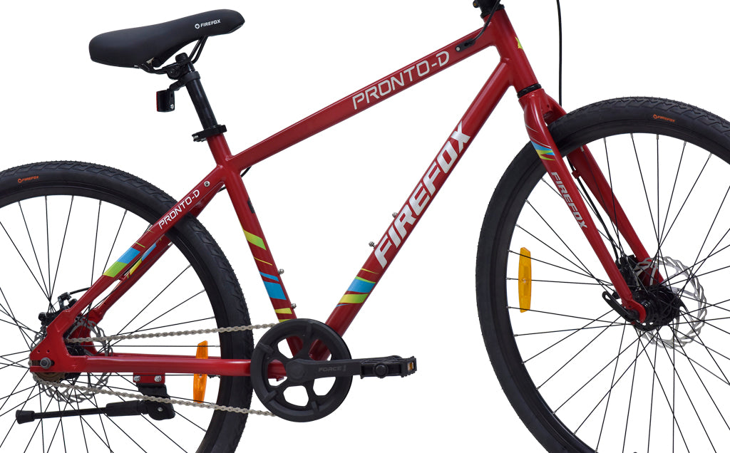 Firefox 700C Pronto D/Disc Single Speed Bicycle