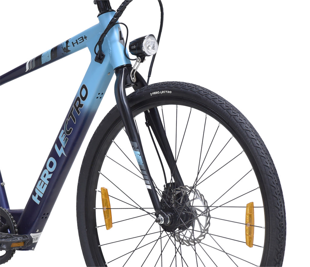 Hero 700C Lectro H3 PLUS Single Speed E -Bicycle