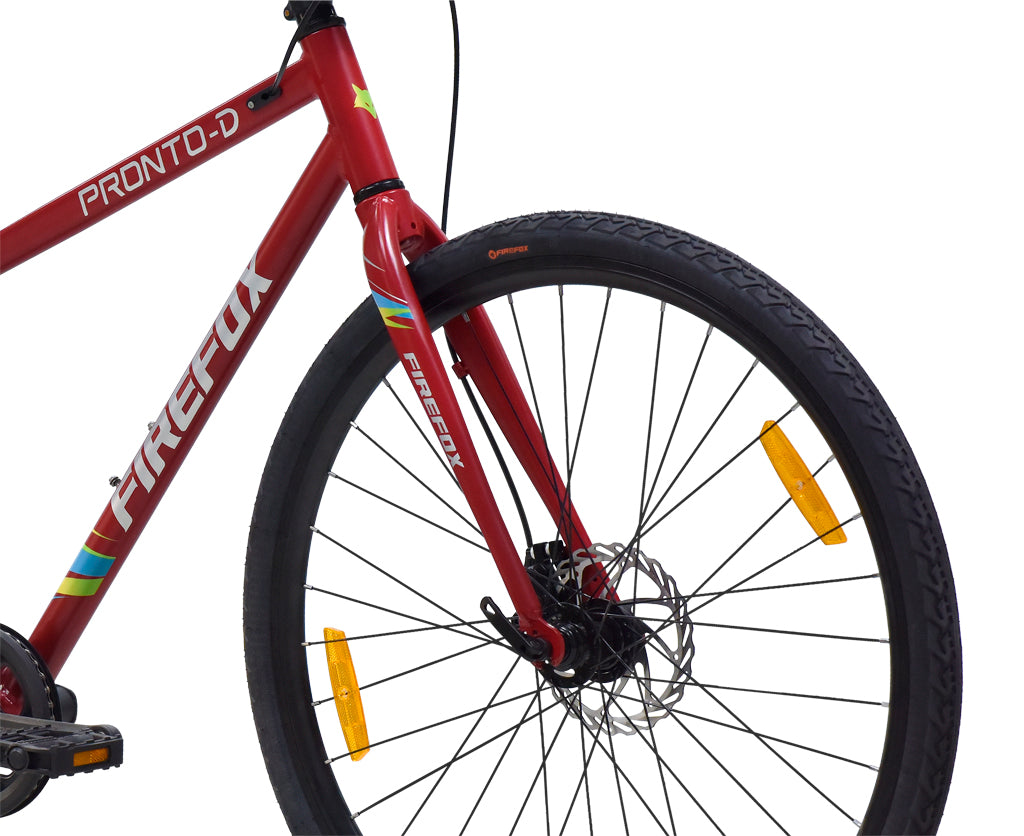 Firefox 700C Pronto D/Disc Single Speed Bicycle