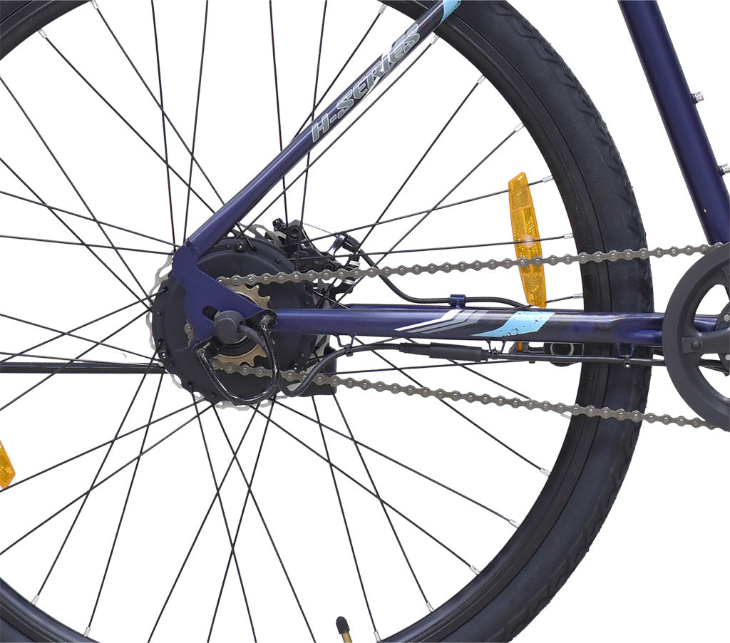 Hero 700C Lectro H3 PLUS Single Speed E -Bicycle