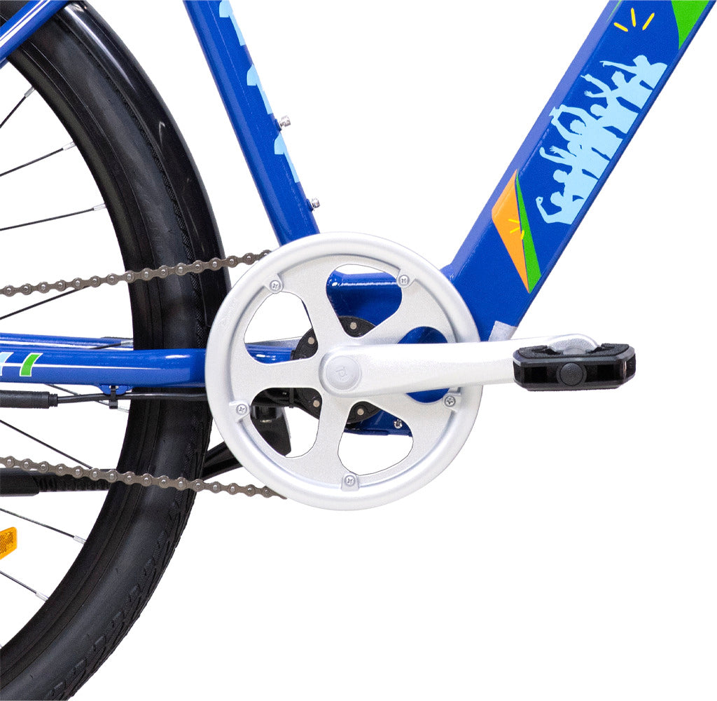 Hero 700C Lectro V24 Single Speed D/Disc E-Bicycle