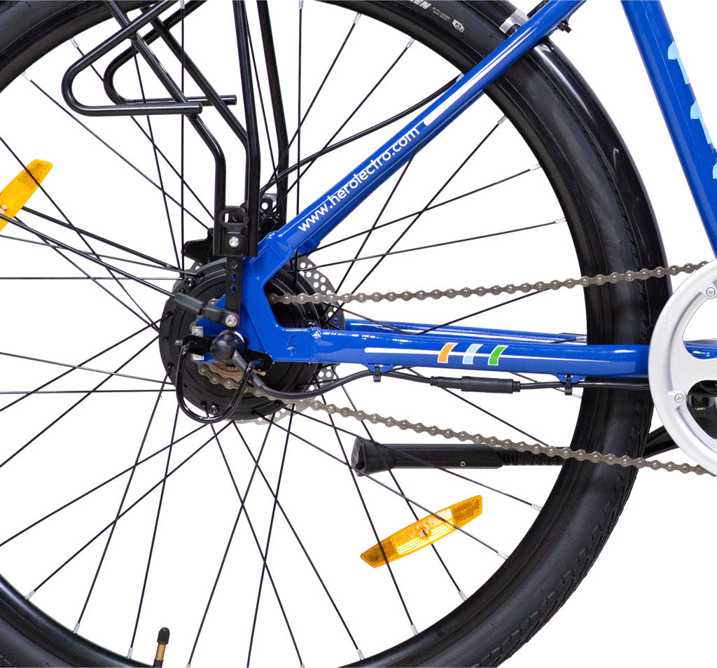 HERO 700C LECTRO V24 SS D/DISC E-BICYCLE