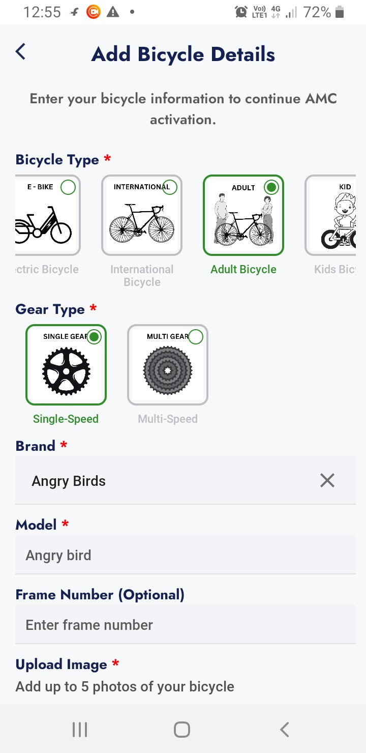 App screen 1